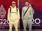 Dua pemain calon naturalisasi Tim U-20 Indonesia, Justin Hubner dan Ivan Jenner tiba di Jakarta pada Minggu (23/10/2022). Foto: HO/pssi.org