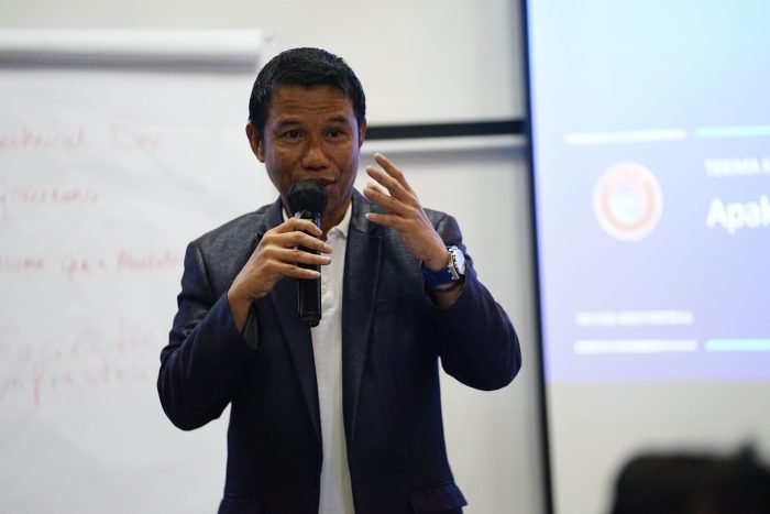 Sekretaris Jenderal PSSI Yunus Nusi. Foto: HO/pssi.org