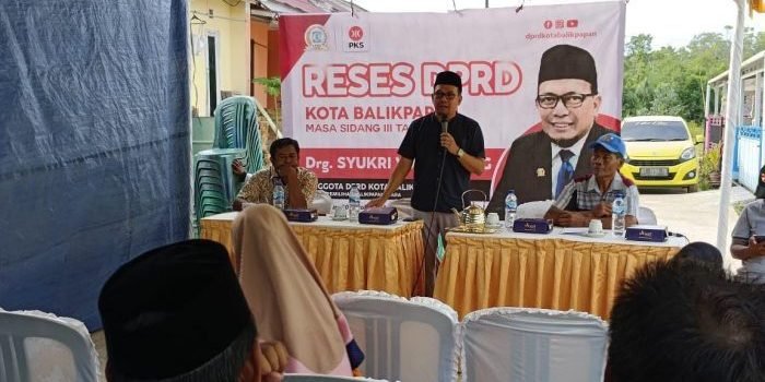 Syukri Wahid Reses di Perumahan Grand Valley Karang Joang 