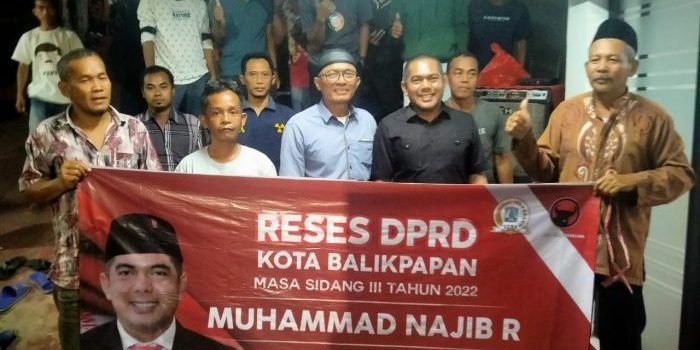 Warga RT 33 Gunung Samarinda Keluhkan Infrastruktur Saat Reses Muhammad Najib