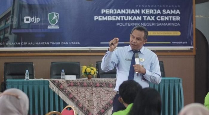 Kepala Kantor Wilayah DJP Kalimantan Timur dan Utara Max Darmawan. Foto: BorneoFlash.com/Ist.