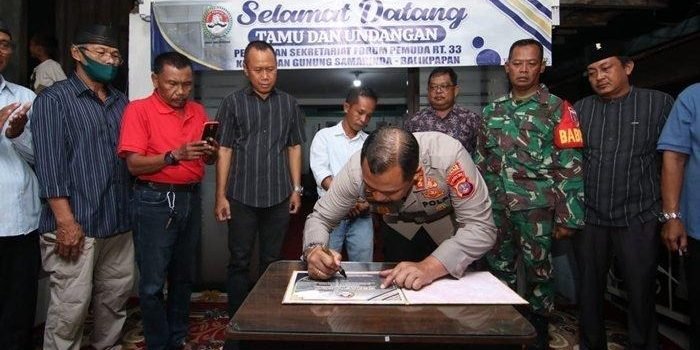 Kembangkan Kreatifitas Hingga Perekonomian Warga, Forum Pemuda RT 33 Resmikan Kantor Sekretariat