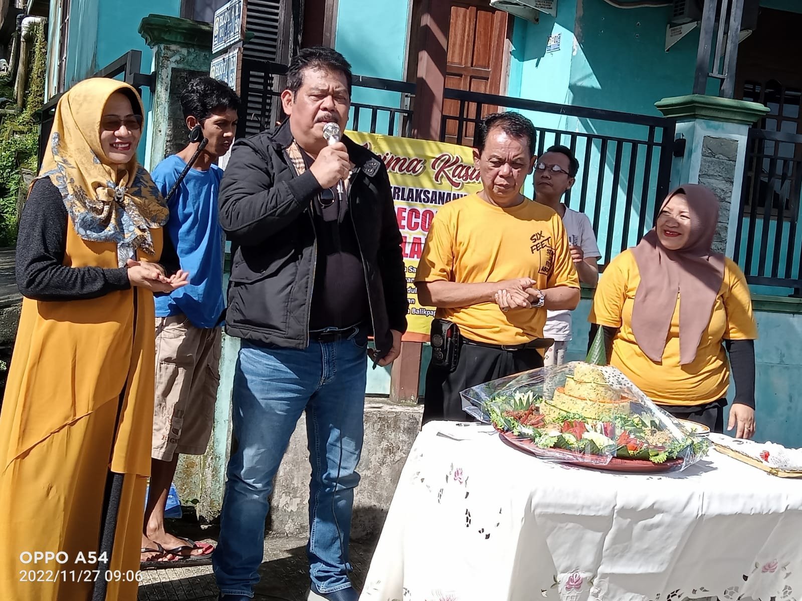 Ketua DPRD Balikpapan Resmikan Jalan Sabulusalam Asri Barokah Kelurahan Batu Ampar