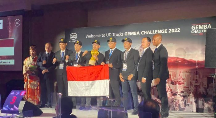 UD Trucks Indonesia mengikuti kompetisi final Gemba Challenge 2022, di Ageo Jepang. Foto: BorneoFlash.com/Ist.