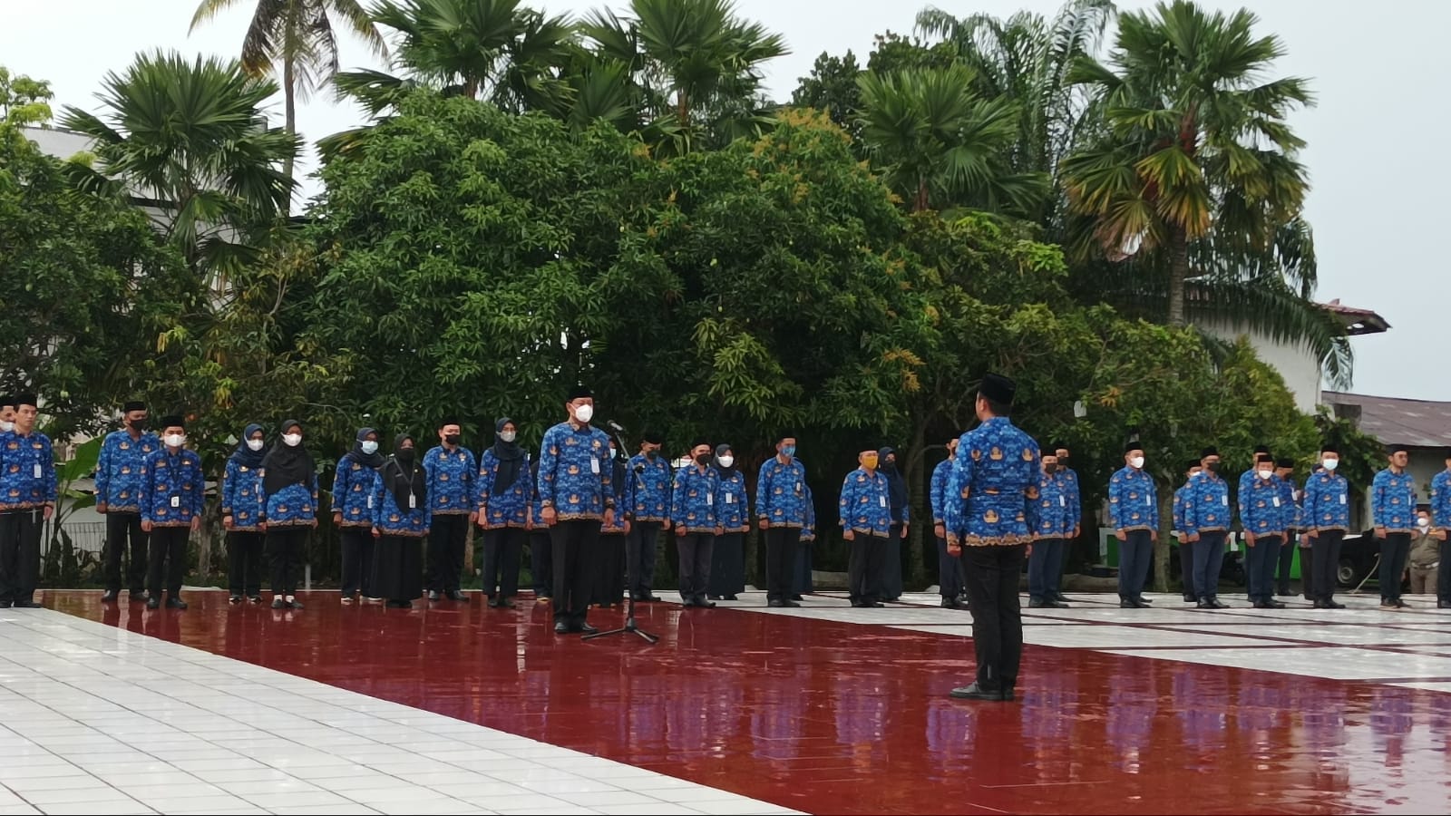 HUT ke 51 Korpri, ASN Pemkot Balikpapan Gelar Upacara dan Ziarah di TMP Dharma Agung 