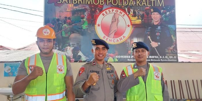 Mengenal Tim Respons Bencana Satbrimob Polda Kaltim 