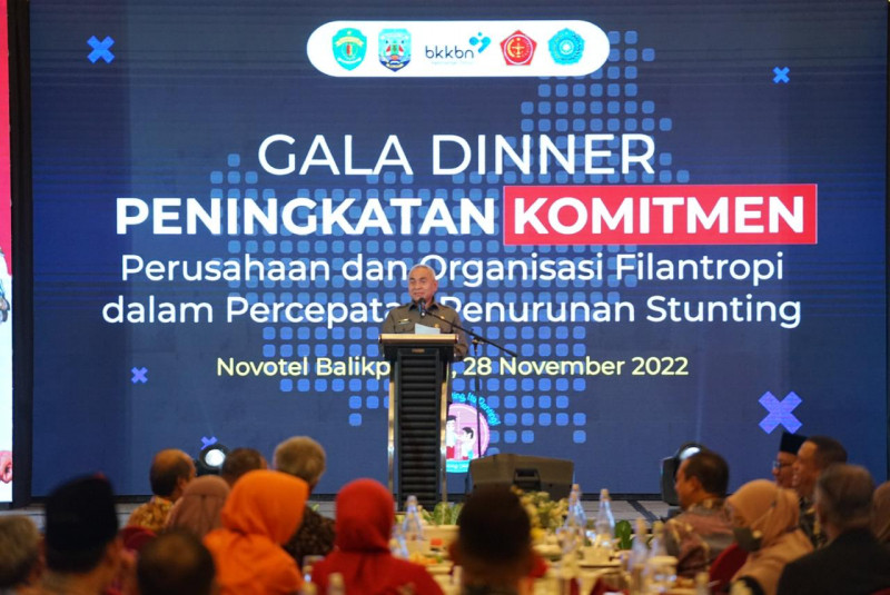 Komitmen Bersama, Gubernur Kaltim Apresiasi Perusahaan Filantropi Cegah Stunting