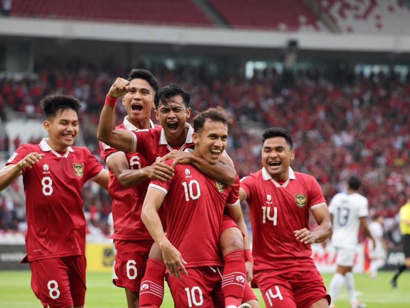 Foto Timnas Indonesia Kontra Kamboja