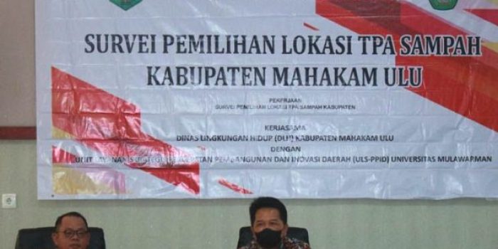 Bupati Mahulu Bersama ULS-PPID Unmul Mengkaji Rencana Lokasi TPA Sampah
