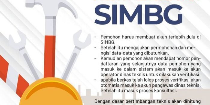 Alur Pendaftaran SIMBG, Untuk Mengurus PBG Dan SLF