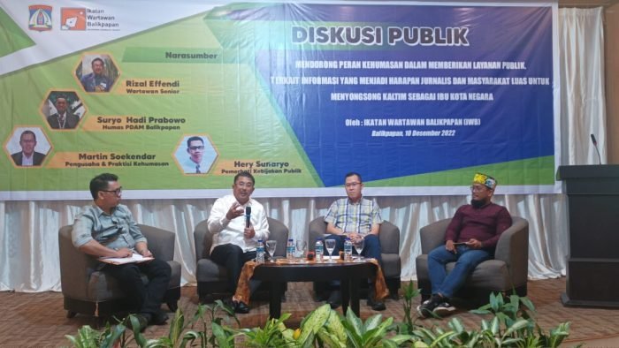 IWB gelar diskusi publik di Pacific Hotel Balikpapan, pada hari Sabtu (10/12/2022). Foto:  BorneoFlash.com/Niken Sulastri.