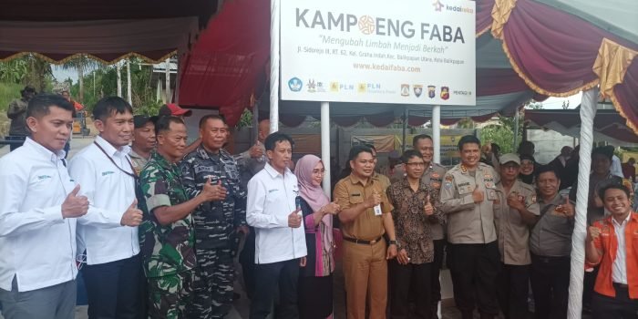 Resmikan Kampoeng FABA, Abdul Salam Nganro: Ini Salah Satu Program TJS PLN Kepada Lingkungan 