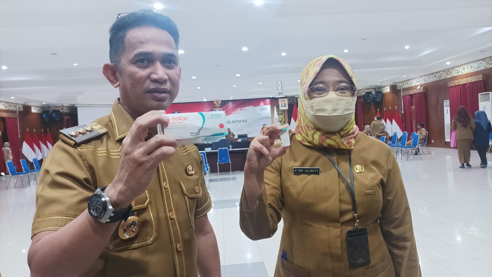 IndoVac Telah Beredar di Kota Balikpapan, Siapkan 1000 Dosis