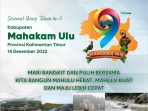 BorneoFlash.com mengucapkan Selamat Hari Ulang Tahun ke-9 Kabupaten Mahakam Ulu.