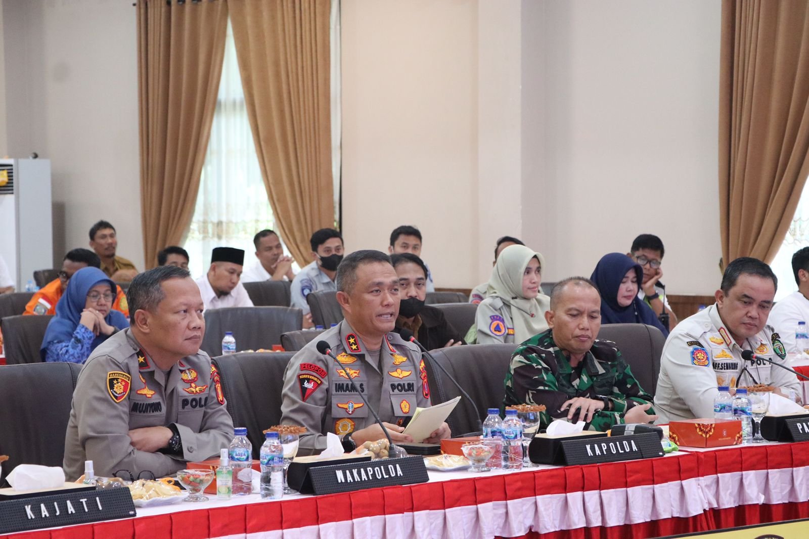 Tingkatkan Koordinasi Jelang Ops Lilin Mahakam 2022, Polda Kaltim Gelar Rakor Lintas Sektoral
