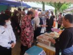DP3 Kota Balikpapan gelar Gerakan Pangan Murah Natal 2022 dan Tahun Baru 2023, di Halaman Kantor Dinas Pangan Pertanian dan Perikanan Kota Balikpapan, pada hari Rabu (21/12/2/2022). Foto: BorneoFlash.com/Niken Sulastri.