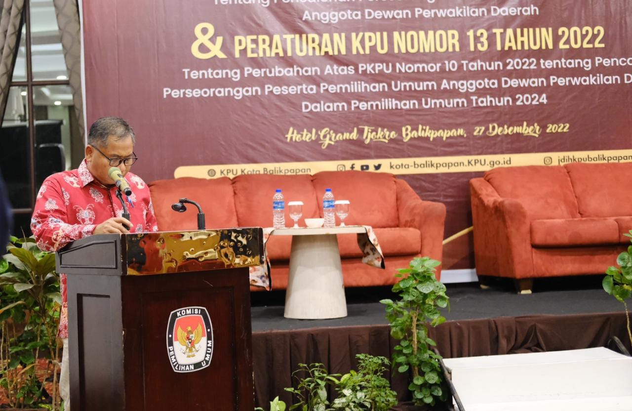 Ketua KPU Kota Balikpapan, Noor Thoha.