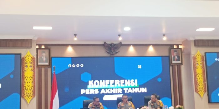 Paparkan Hasil Capaian Kinerja Tahun 2022, Polda Kaltim Gelar Konferensi Pers Akhir Tahun