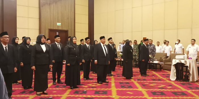 Pelantikan PPK, Ketua KPU Balikpapan Ingatkan Tutur Kata dan Perilaku Cerminan Seorang Penyelenggara