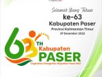 BorneoFlash.com mengucapkan Selamat Hari Ulang Tahun Ke-63 Kabupaten Paser.
