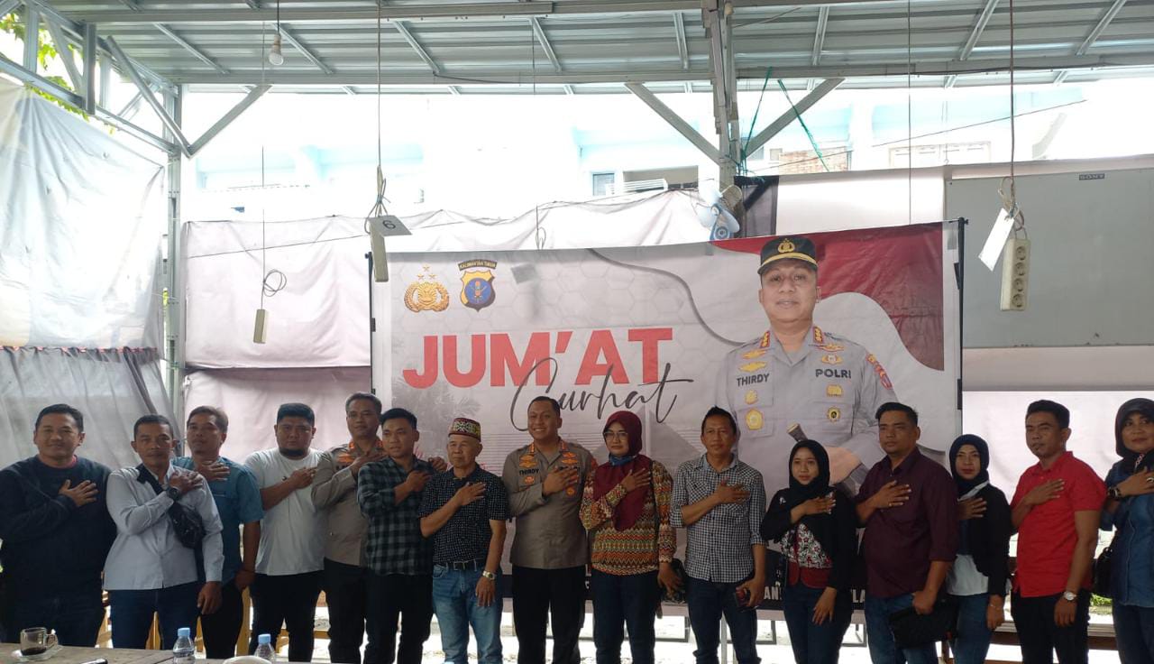 Jumat Curhat, Polresta Balikpapan Tingkatkan Patroli di Wilayah Permukiman 