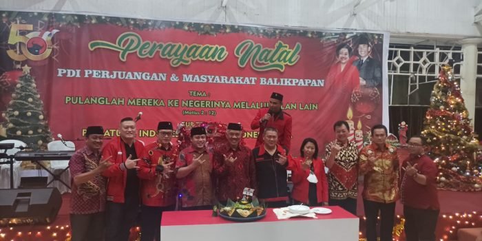 Perayaan Natal Bersama PDI Perjuangan Kota Balikpapan 