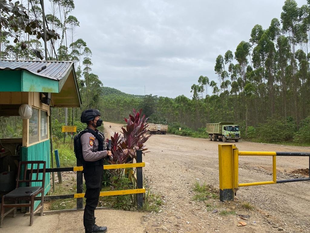 Satgas Ops Nusantara Polda Kaltim Laksanakan Pengamanan di KIPP Guna Cegah Gangguan Kamtibmas