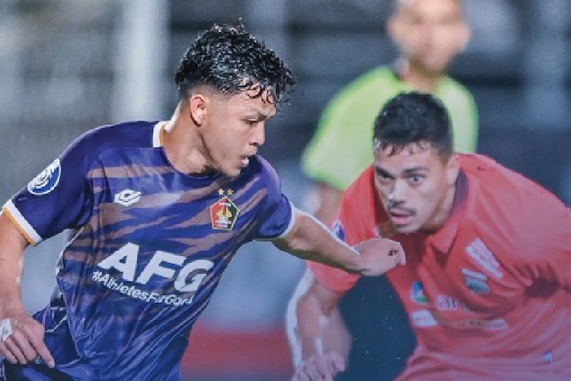 Duel Borneo FC vs Persik Kediri di pekan ke-21 BRI Liga 1 2022/2023 di Stadion Segiri, Samarinda, Senin (30/01/2023). Foto: HO/Media Officer Borneo FC.