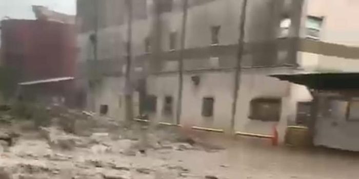 Foto: Banjir bandang dan longsor di Freeport, Tembagapura, Mimika, Papua Tengah. (dok. istimewa)