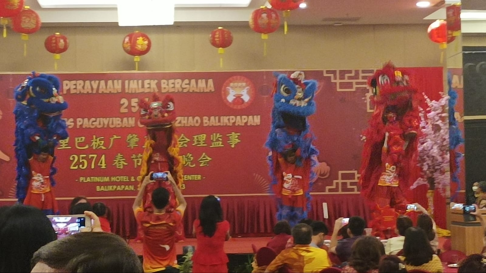 Paguyuban Guang Zhao Balikpapan Rayakan Tahun Baru Imlek 2574