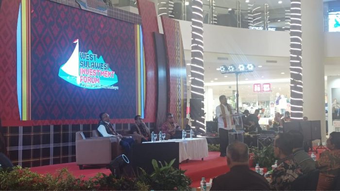 West Sulawesi Investment Forum Tahun 2023 yang berlangsung di Mall Pentacity Superblock Balikpapan, pada hari Kamis (9/2/2023). Foto: BorneoFlash.com/Niken Sulastri.