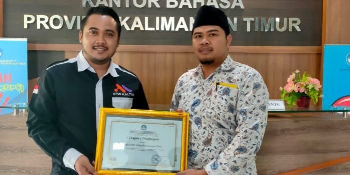 AMSINDO Kaltim Kunjungi Kantor Bahasa Provinsi Kaltim, Bahas Kegiatan Duta Bahasa