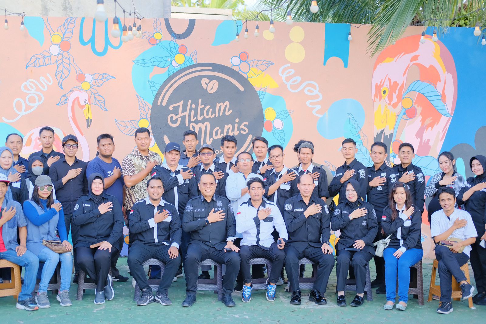 AMSINDO Kaltim Pererat Sinergi dengan Humas Polda Kaltim