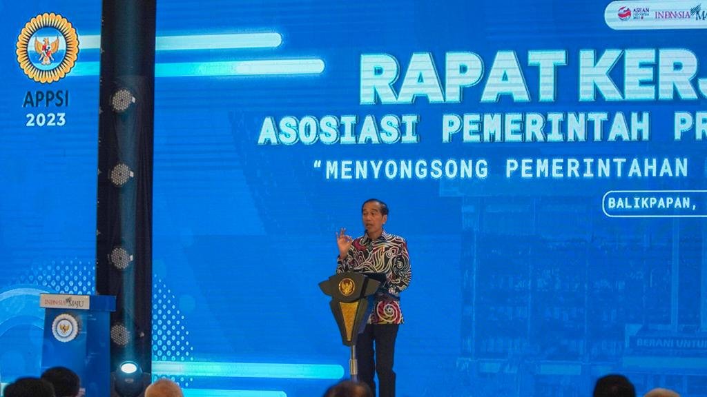 Presiden Jokowi Buka Rakernas APPSI di Balikpapan