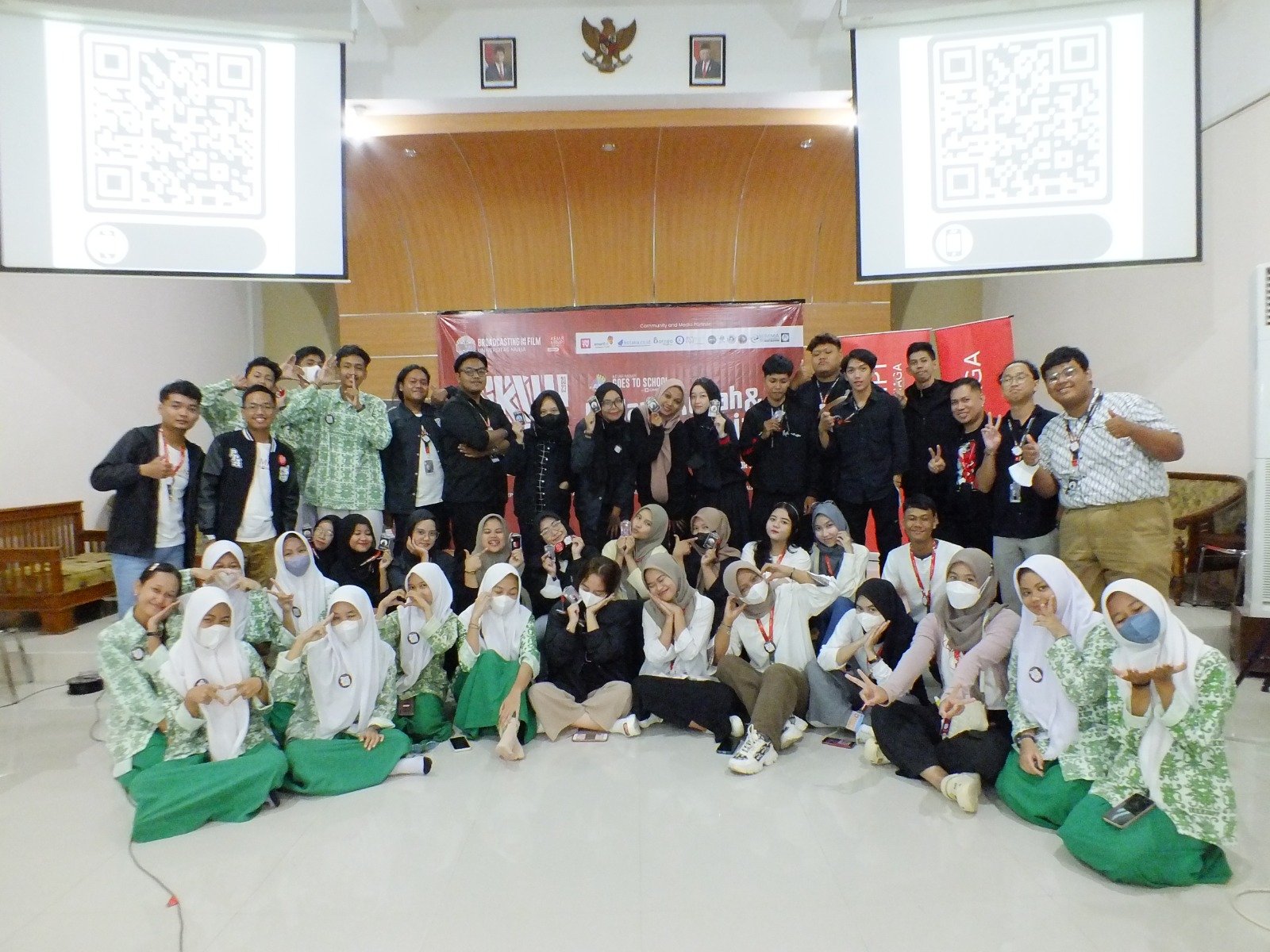 Gelar “Skultur”, Komunitas Kejar Mimpi Balikpapan Bersama UKM Broadcasting Universitas Mulia