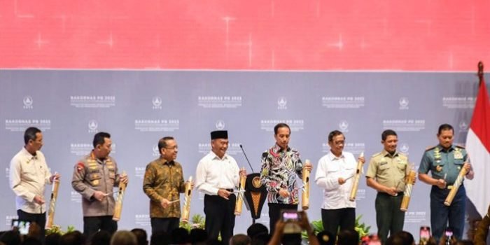Pemerintah Kabupaten Mahakam Ulu (Pemkab Mahulu) telah mengikuti Rapat Koordinasi Nasional (Rakornas) Penanggulangan Bencana Tahun 2023 yang diadakan di International Expo, Jakarta pada hari Kamis (2/3/2023). Foto: BorneoFlash.com/Prokopim