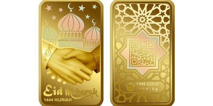 Emas Edisi Idul Fitri 1444H Foto : Logam Mulia Antam