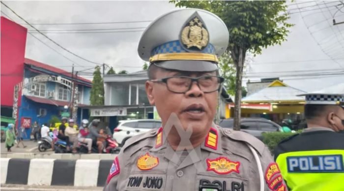 Kasat Lantas Polres Bontang, AKP Toni Joko Purnomo. Foto: HO/Humas Polda Kaltim.