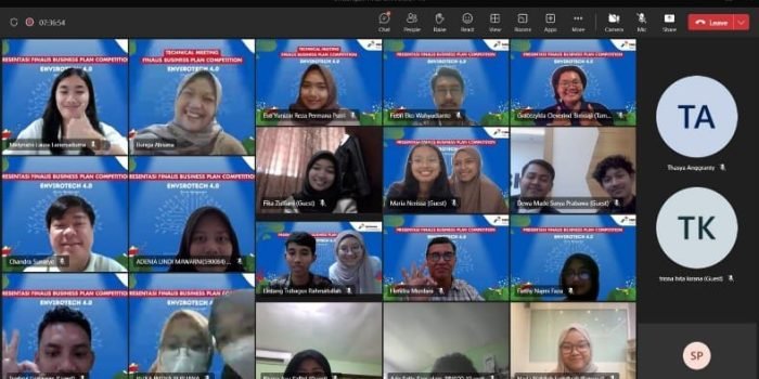 PHKT gelar lomba Business Plan ENVIROTECH 4.0 dengan mengusung tema Waste Reimagined. Foto: HO/PHKT.
