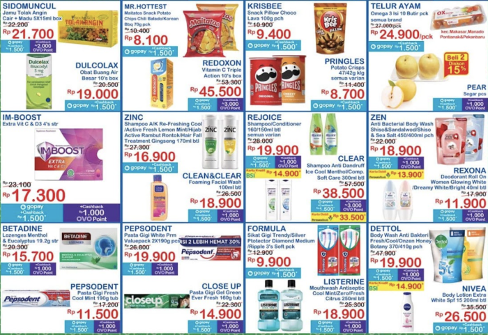 Promo Hari ini JSM Indomaret 31 Maret - 2 April 2023 Foto : HO