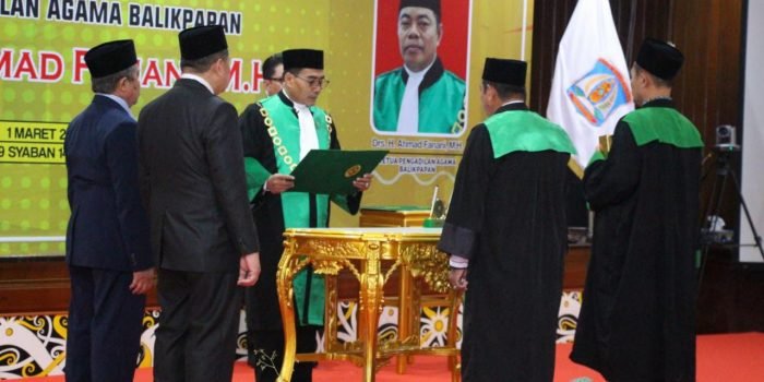 Ahmad Fanani Jabat Ketua Pengadilan Agama Balikpapan Kelas I A 