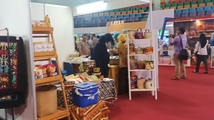 Balikpapan Fair Tahun 2023 yang berlangsung di Balikpapan Sport Convention Center (BSCC/Dome) pada tanggal 2-6 Maret 2023. Foto: BorneoFlash.com/Niken Sulastri. Balikpapan Fair Tahun 2023 yang berlangsung di Balikpapan Sport Convention Center (BSCC/Dome) pada tanggal 2-6 Maret 2023. Foto: BorneoFlash.com/Niken Sulastri.