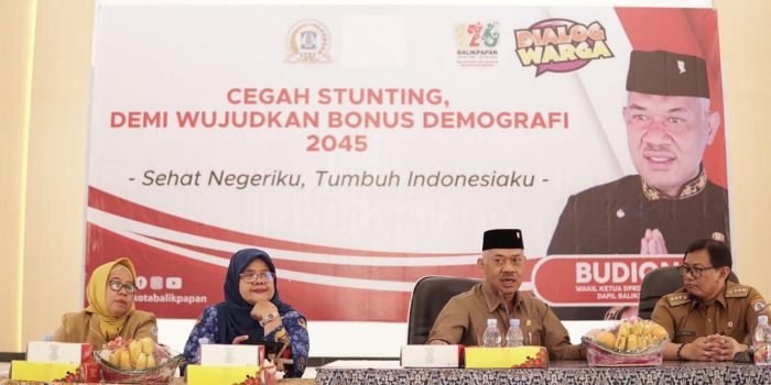 Budiono Fokus Penanganan Kasus Stunting di Kota Balikpapan dalam Dialog Warga 