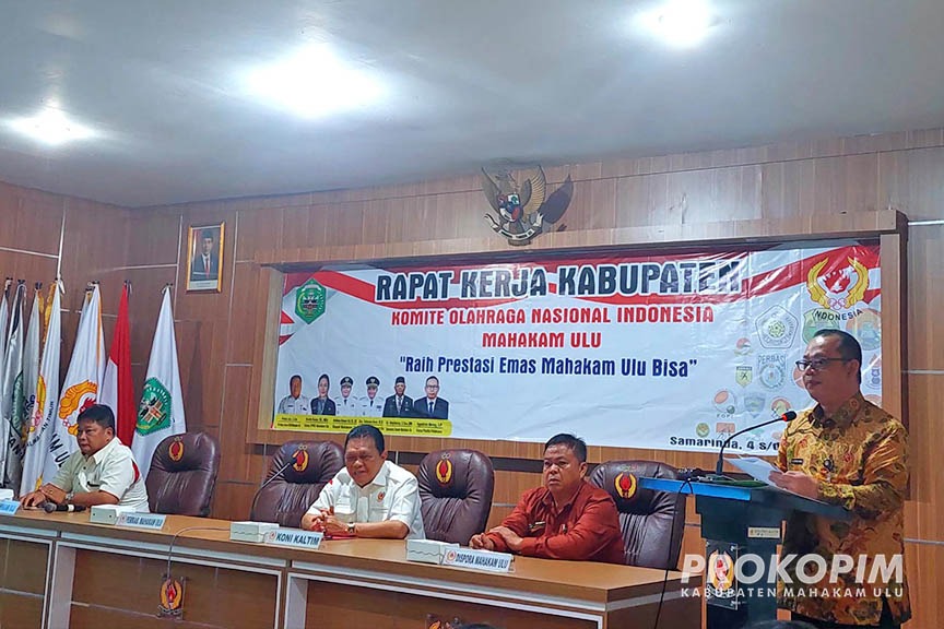 Bupati Mahulu Ajak Pengelola Anggaran dan Pegiat Olahraga Bekerja Sama demi Tingkatkan Prestasi