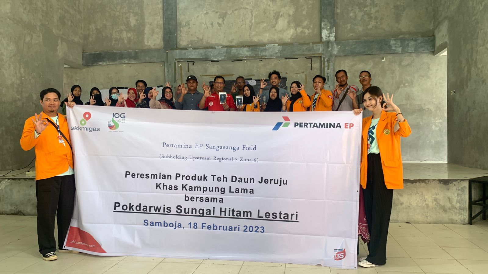 Program CSR PEP Sangasanga Field Dalam Produksi Teh Daun Jeruju, Dukung Peningkatan Ekonomi Lokal Masyarakat Samboja 