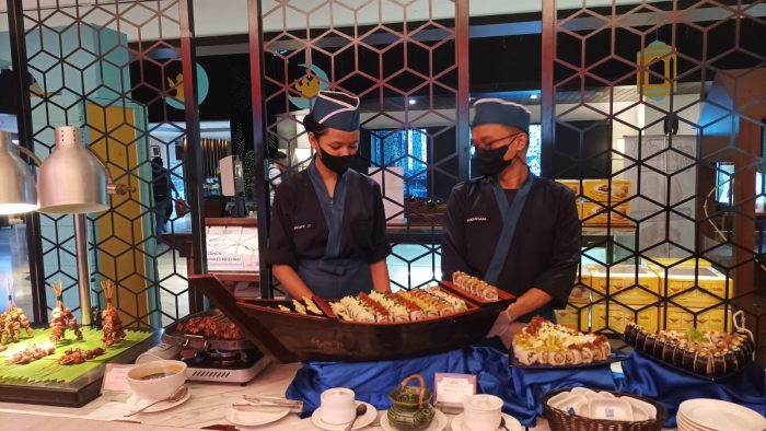 Paket Ramadhan menu Berbuka Puasa Blue Sky Hotel Balikpapan. Foto: BorneoFlash.com/Niken