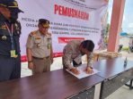 Karantina Pertanian Balikpapan Musnahkan Komoditas Pertanian Ilegal Hasil Penahanan