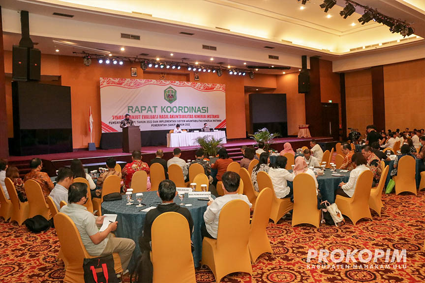 Pemerintah Kabupaten Mahulu Gelar Rakor AKIP dan SAKIP Tahun 2022