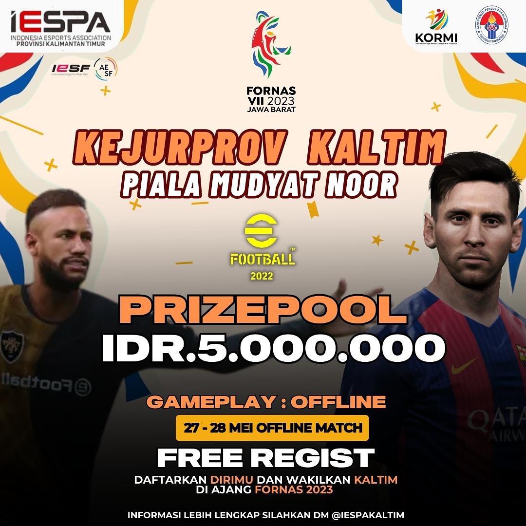 Poster Seleksi Kejurprov Nomor Cabang E-Football. Foto: IESPA