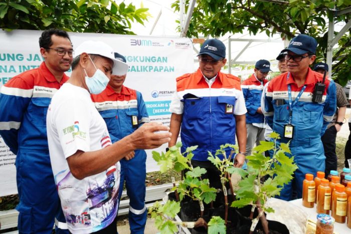 PT Kilang Pertamina Internasional (KPI) melakukan kegiatan Management Goes to Community (MGTC). Foto: HO/KPI Unit Balikpapan.